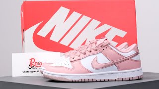 2022 Nike Dunk Low Pink Velvet  Rosasneaker [upl. by Nehr]