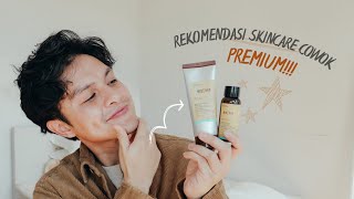 Rekomendasi SKINCARE COWOK Premium [upl. by Eednil329]