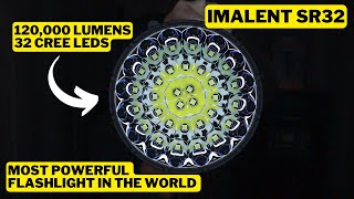 Imalent SR32  The Worlds Most Powerful Flashlight [upl. by Oremoh]