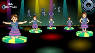 Edewcate english rhymes  Hokey cokey nursery rhyme [upl. by Jacqui]