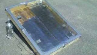 Homemade solar hot water heater [upl. by Moss13]