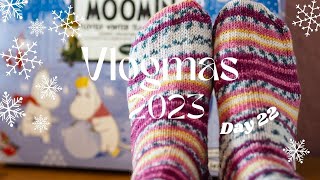 Vlogmas 2023 I Day 22 I Hopi Sweater Christbaum schmücken Planung Temperaturdecke von Eddna [upl. by Lein]