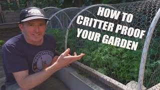 HOW TO CRITTER PROOF YOUR URBAN GARDEN [upl. by Norraf]