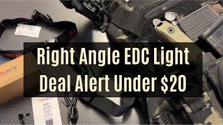 Right Angle EDC Light Deal Alert 🚨 Under 20 [upl. by Ticknor749]