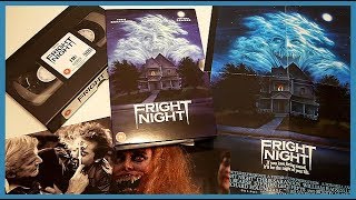 FRIGHT NIGHT LIMITED BLURAYDVD VHS TAPE EDITION UNBOXING  ZAVVI EXCLUSIVE [upl. by Anitahs]