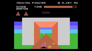 Memotech MTX Game 3D Tachyon Fighter 1984 Continental Software [upl. by Eiramit49]