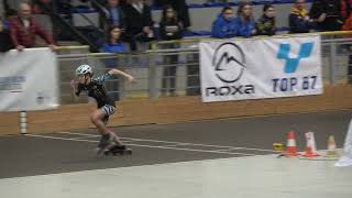 Campionati Italiani Indoor 2023 JS  JF 1 giro crono finale [upl. by Carthy]