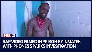 Rap video filmed in prison by inmates with phones sparks investigation [upl. by Gaelan]