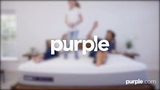 New Purple® Mattress  Watch It Unroll And Expand [upl. by Kirch132]