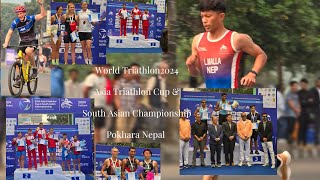 2024 Asia Triathlon Cup amp South Asian Triathlon Championships nepal worldtriathlon [upl. by Anileda]