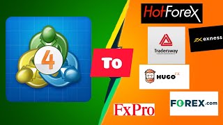 How To Connect Your Broker Account To Meta Trader 4 using HotforexComplete Beginner Guide [upl. by Ymmik]