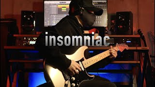 Lyrics Memo Boy  Insomniac  Guitar Cover solo [upl. by Rogerg]