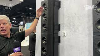 CEDIA Expo 2024 Wisdom Audio Showcases Sage Cinema Line 2 and 3 Modular Speakers [upl. by Llertnor352]