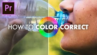 How to Color Correct in Adobe Premiere Pro CC Basic Correction  Lumetri Scopes Tutorial [upl. by Ylrehs245]