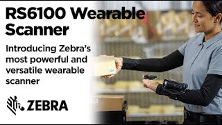 Zebra Wearable Scanner  RS6100 [upl. by Myrtia923]