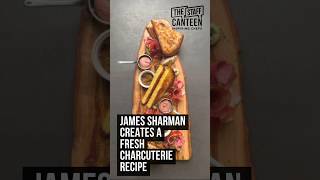 Chef James Sharman creates a charcuterie board recipe [upl. by Ahsienet282]