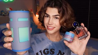 ASMR Shopping Haul amp Monthly Favorites 💙 [upl. by Hagai946]