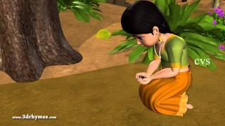 Chitti Chitti Miriyalu  3D Animation Telugu Nursery Rhymes for children [upl. by Sheffie74]