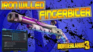 Borderlands 3  Ultimate Weapon Guide  IronWilled FingerBiter 2024 [upl. by Htebaras589]