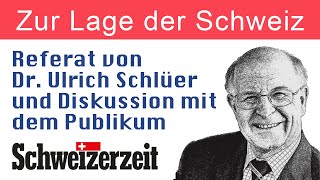 Ulrich Schlüer quotAngriff auf Neutralität Freiheit und Souveränität der Schweizquot  Luzern 280623 [upl. by Dlorrej100]