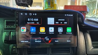 Isuzu crosswindsportivo 10 inch Android done upgrade [upl. by Jaclyn]