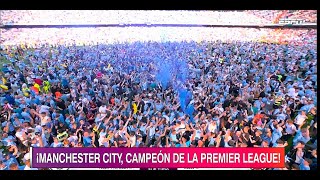 MANCHESTER CITY CAMPEON PREMIER LEAGUE 202324 🔴 [upl. by Alikam292]