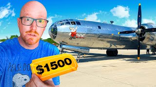 I Spent 1500 On A B29 Superfortress Flight  Was it Worth It [upl. by Guido559]