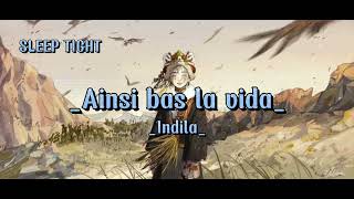 Lyrics  Vietsub Ainsi Bas La Vida  Indila [upl. by Eitsud]