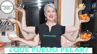 💥 QUÉ PUEDO PELAR CON EL CUBRECUCHILLAS PELADOR DE THERMOMIX®️ ❓ tabla de tiempos TM6 y TM5 [upl. by Alakam583]