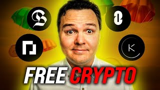 10 Guaranteed Crypto Airdrops In 2024 Basically Free Money [upl. by Nelac508]