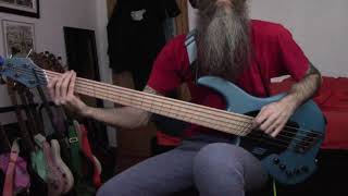 ISOLATED BASS TRACK for Trapped Under Ice  Pleased To Meet You bass cover [upl. by Nerrat403]