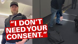 DEA Caught RedHanded Airport Intimidation [upl. by Kerge897]