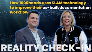 How 1000hands uses SLAM technology to improve their asbuilt documentation workflow  INTERGEO 2023 [upl. by Arateehc]