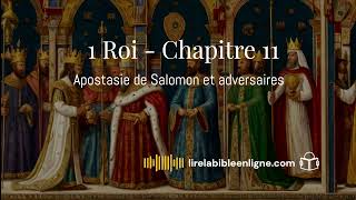 1 Rois  Chapitre 11  Apostasie de Salomon et adversaires lirelabible livreaudiogratuit bible [upl. by Atolrac]