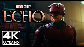 All Daredevil Scenes  Marvels Echo  4K Ultra HD [upl. by Nolham]