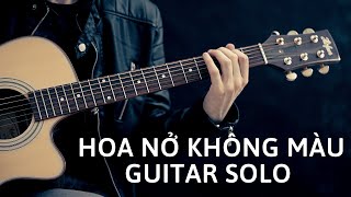 Hoa Nở Không Màu  Hoài Lâm  Guitar Solo  SadGuitar [upl. by Acinyt]