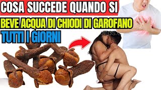 Benefici dellAcqua ai Chiodi di Garofano la Notte i medici non dicono mai questi 15 benefici [upl. by Almeda708]