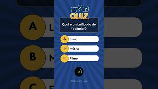 Você Conhece Estas Palavras em Espanhol 🌟🗣️ quiz espanhol shorts [upl. by Wolsniw]