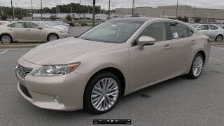 20132014 Lexus ES350 Ultra Luxury Start Up Exhaust and In Depth Review [upl. by Irmina]