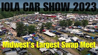 Iola Car Show 2023  Exploring the BIGGEST Swap Meet in the Midwest [upl. by Auhso]