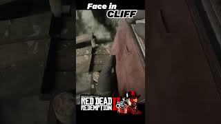 Face in cliff 🗿🗿🗿 Red Dead Redemption 2 rdr2 rdr2gameplay rdr2secret gaming viralvideo [upl. by Disharoon]