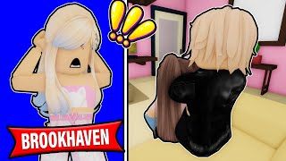 MON MEC VIOLENT PENSE QUE JE LE TROMPE 😡 sur BROOKHAVEN RP  ROBLOX FR [upl. by Herbst]