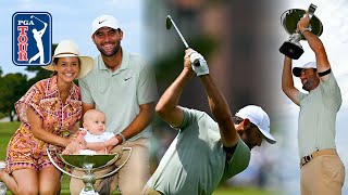 Every shot from Scottie Scheffler’s win at TOUR Championship  2024 [upl. by Garrity]