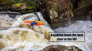 Kayaking down the best river in the UK [upl. by Burley]