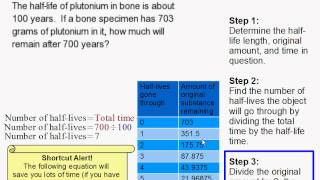 How to do a Halflife Word Problem [upl. by Sipple763]