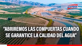 🔴🔵Contaminación de ríos en Áncash Abriremos las compuertas cuando se garantice la calidad del agua [upl. by Irving]