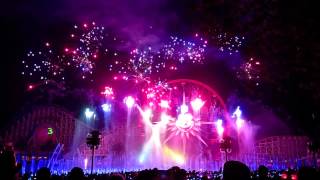 Disney California Adventure  World of Color New Years Eve Countdown 201213 [upl. by Viking]