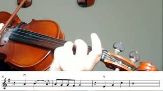 Espiritu de Dios Violin Tutorial [upl. by Tony]