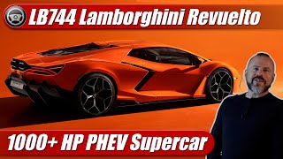 Lamborghini LB744 Revuelto 1000 HP PHEV Supercar [upl. by Cally]