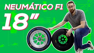 Así serán las ruedas de 18 pulgadas de la F1  SoyMotorcom [upl. by Ylrad421]